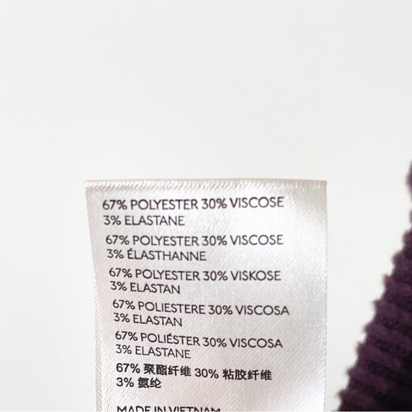 Free People Maroon Off Shoulder This Cutie Top in Black Raisin Size Small NWT - Picture 6 of 7